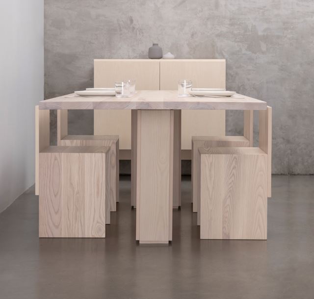 Union Wood Company Slab Dining Table
