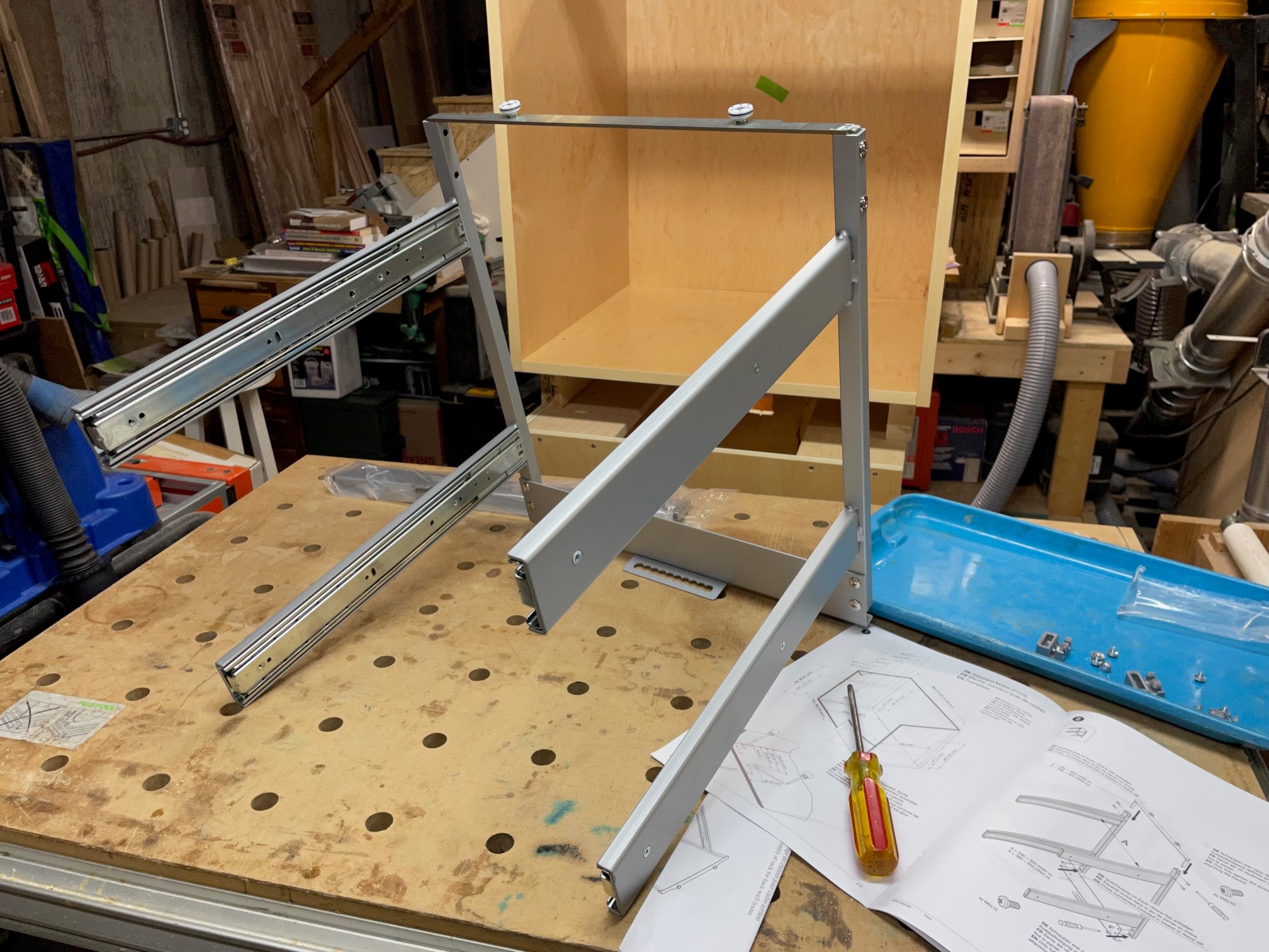 Magic Corner II assembly