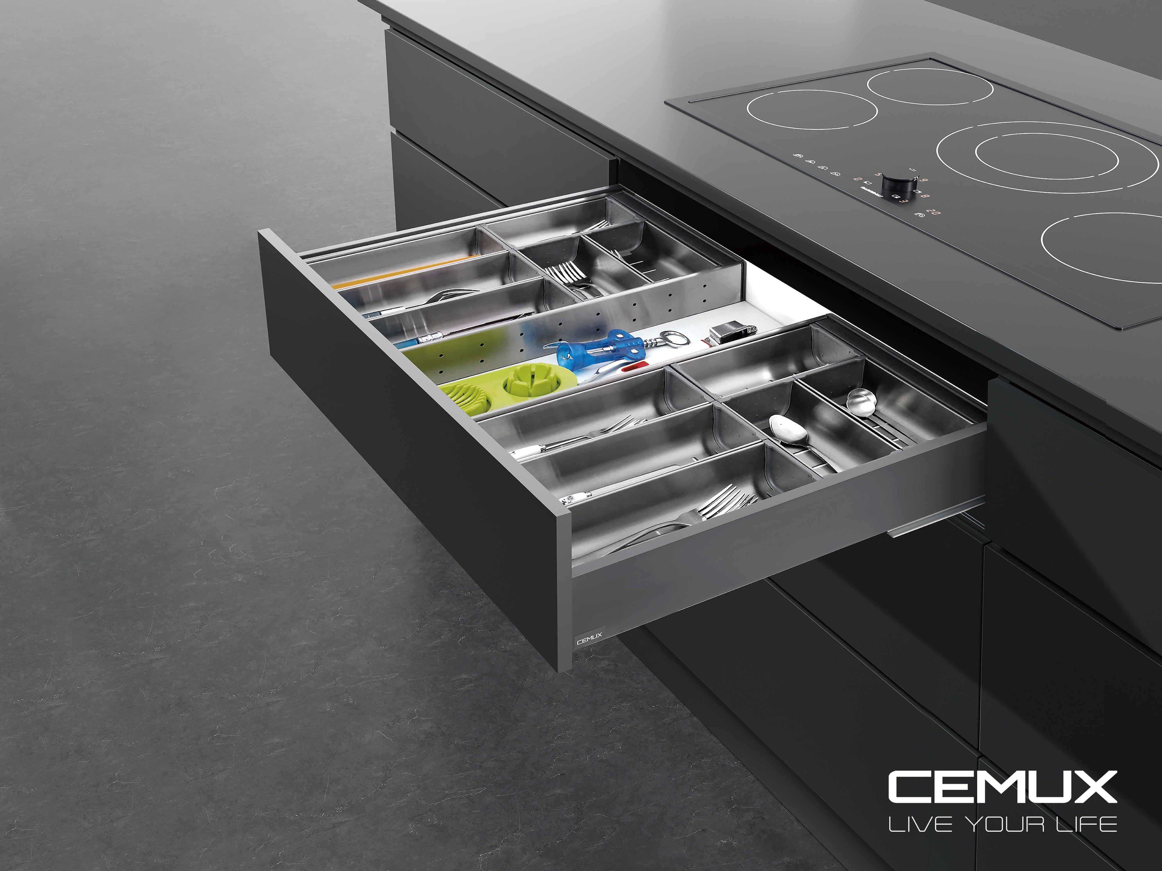 CEMUX Hbox drawer system