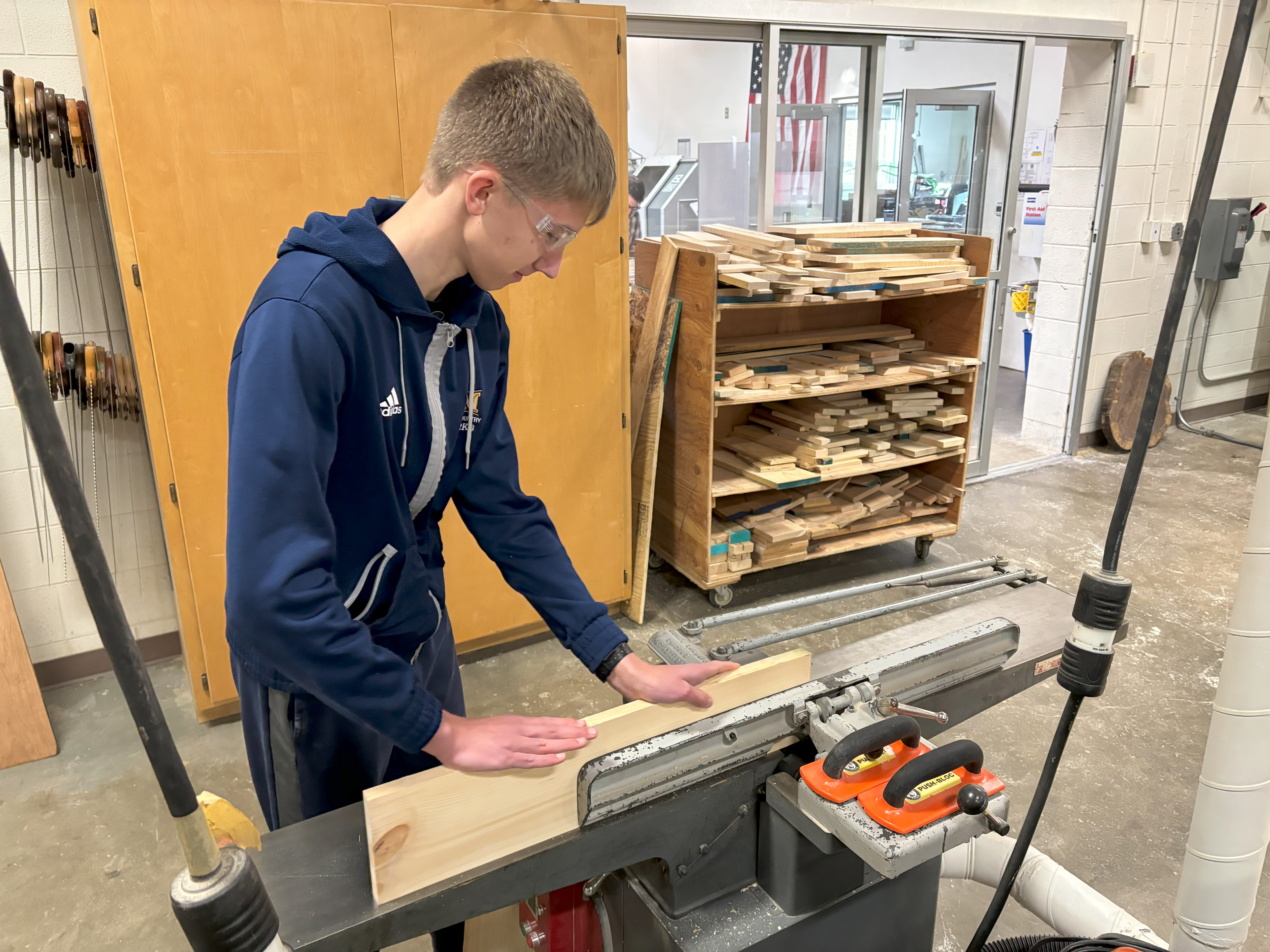 Kettle Moraine High School WCA woodworking