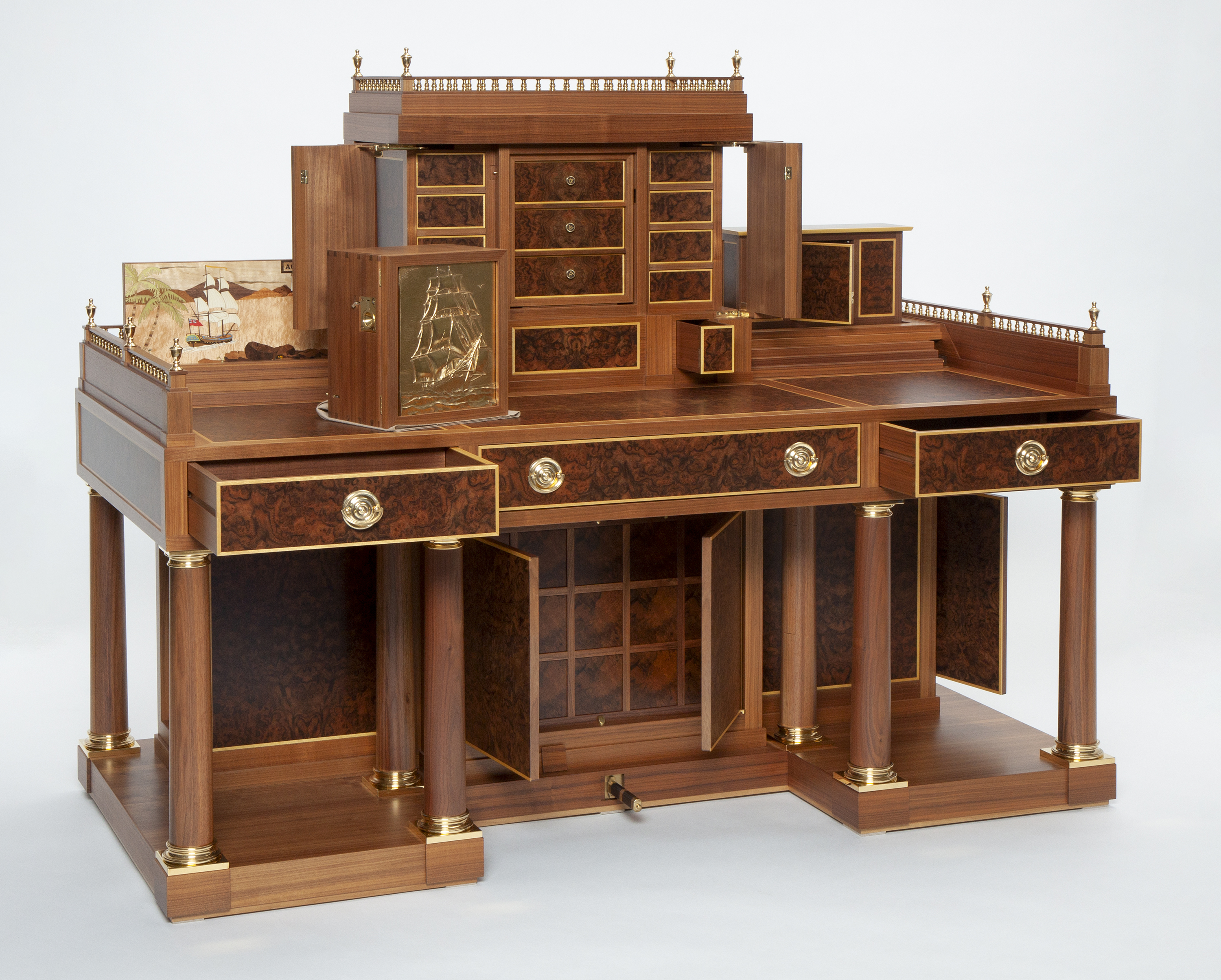 Artist strikes twice to capture 2024 Veneer Tech Craftsman's