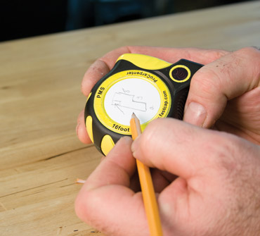 FastCap autolock tape measure
