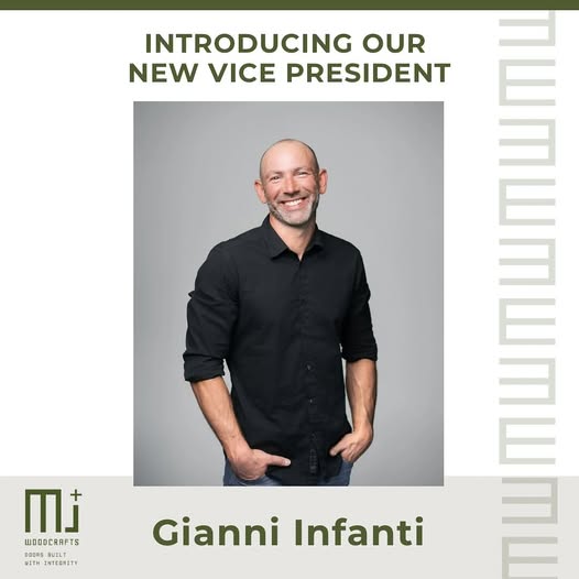 Gianni Infanti vice president operations M+J Woodcrafts