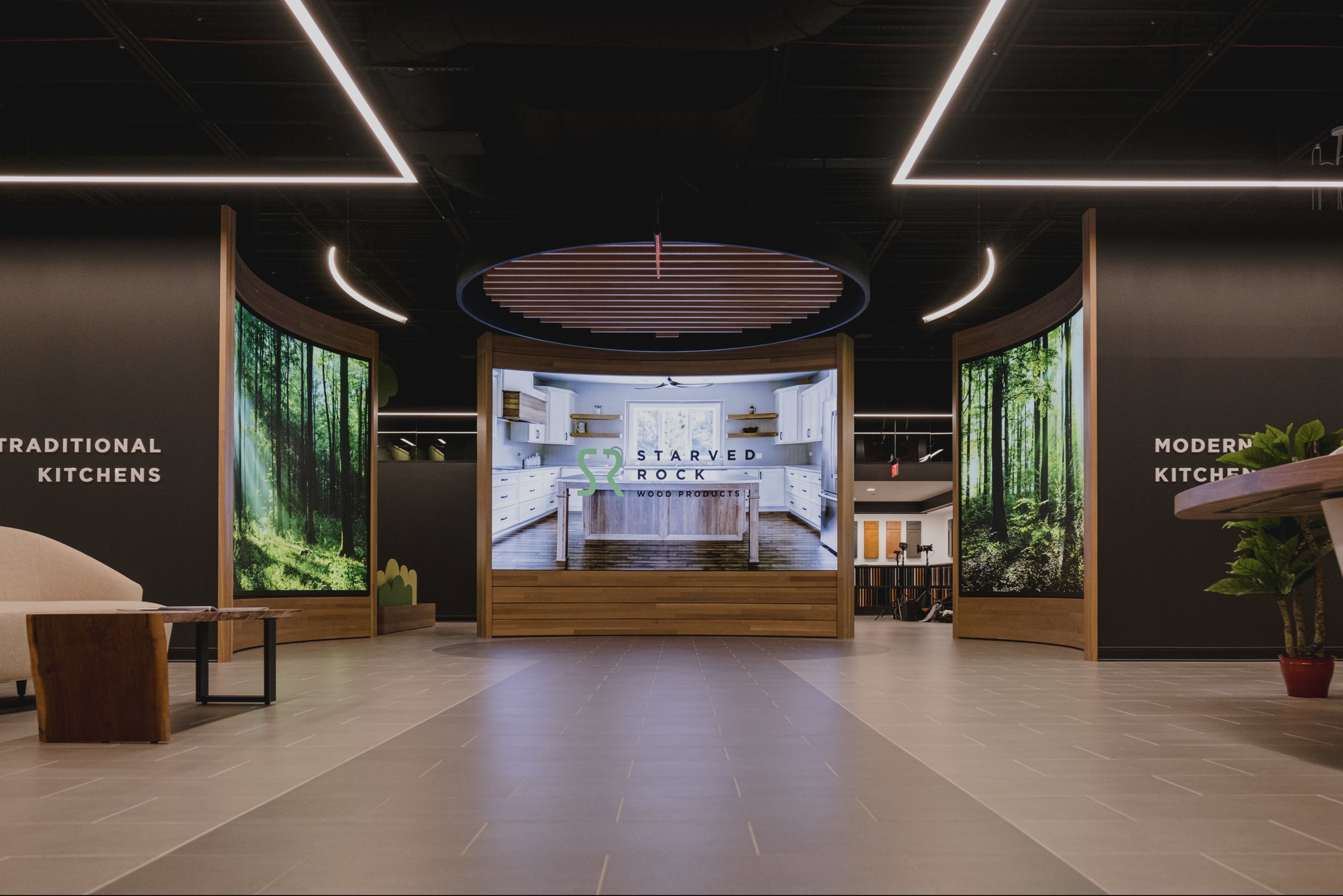 Starved Rock Wood Products showroom
