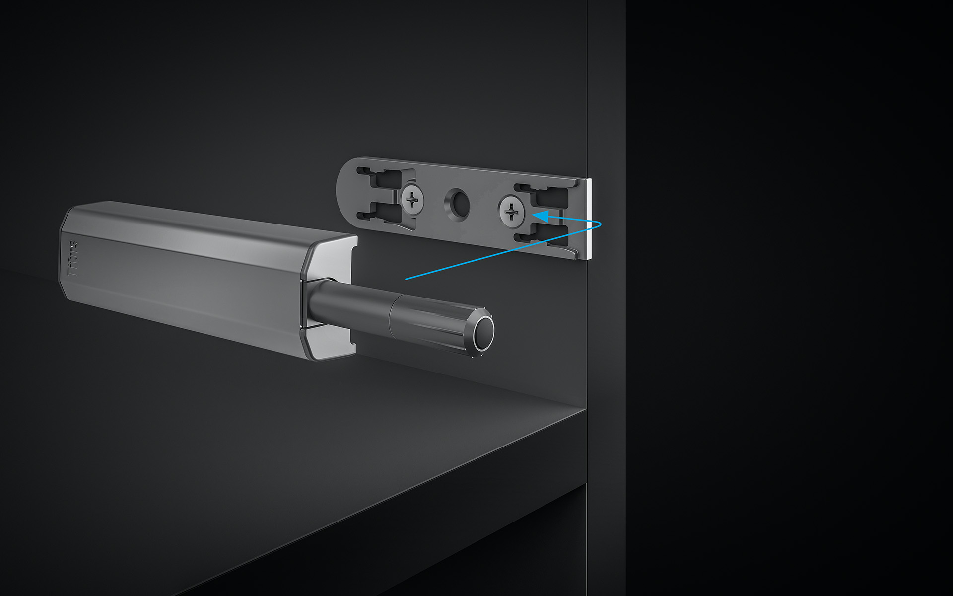Titus Push Latch
