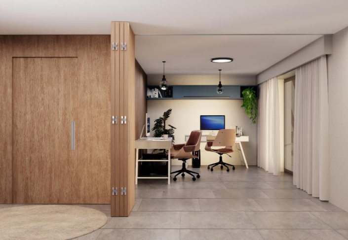 Rometal Articolato folding door system