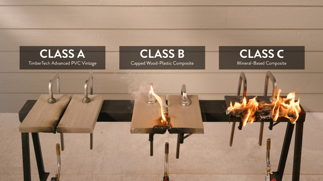 Video: Azek highlights fire resistance of TimberTech's Advanced