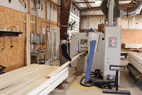 O'Shea Lumber moulder operation