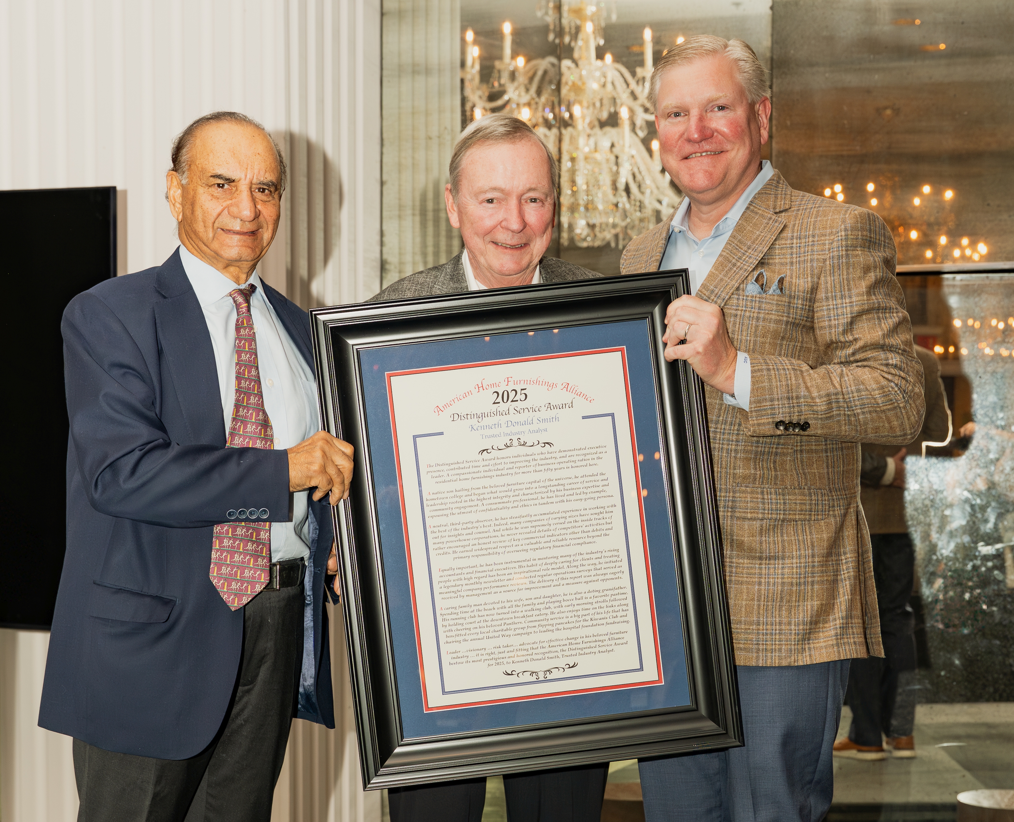 Industry analyst Ken Smith honored for his distinguished industry service