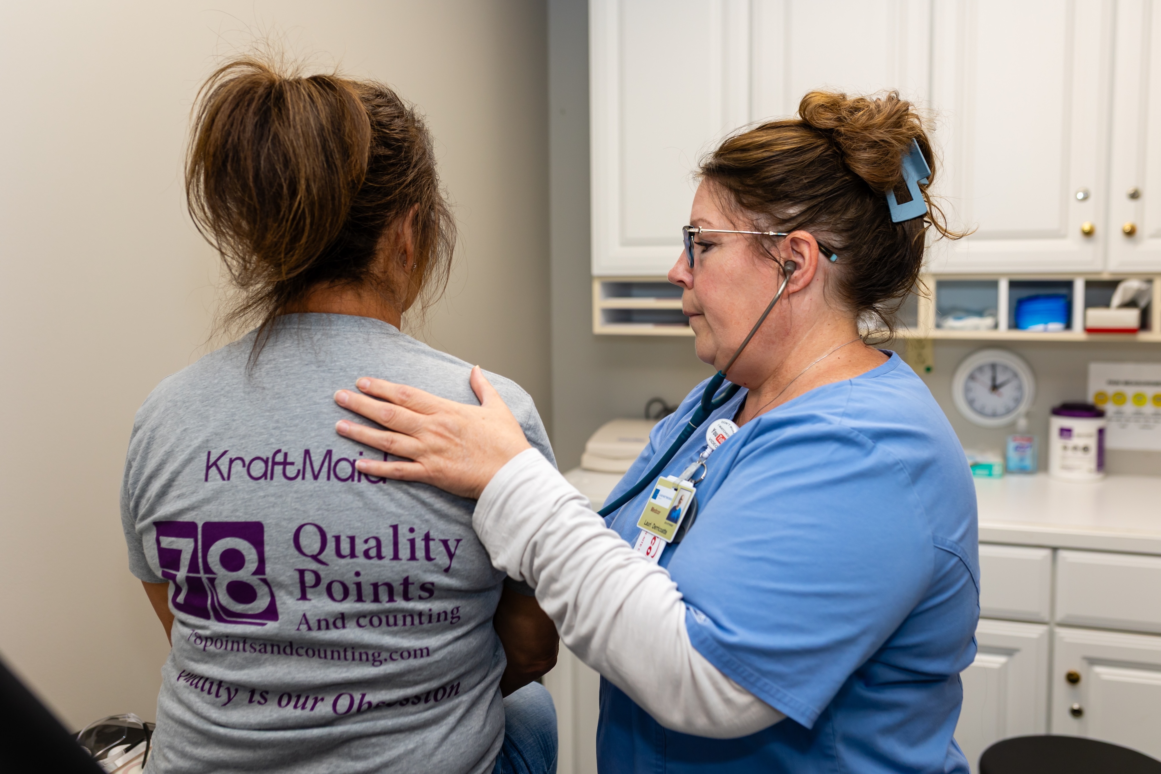 Cabinetworks celebrates anniversary of free, on-site medical clinic