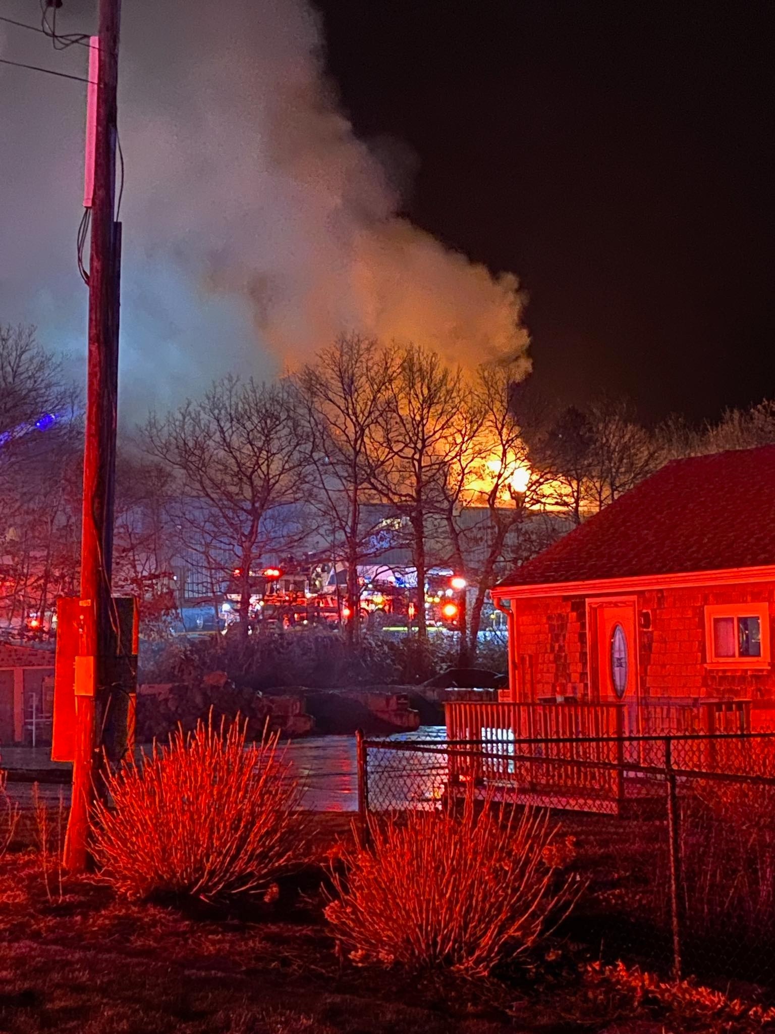 Oily rags sparked 4-alarm fire at Massachusetts woodworking shop