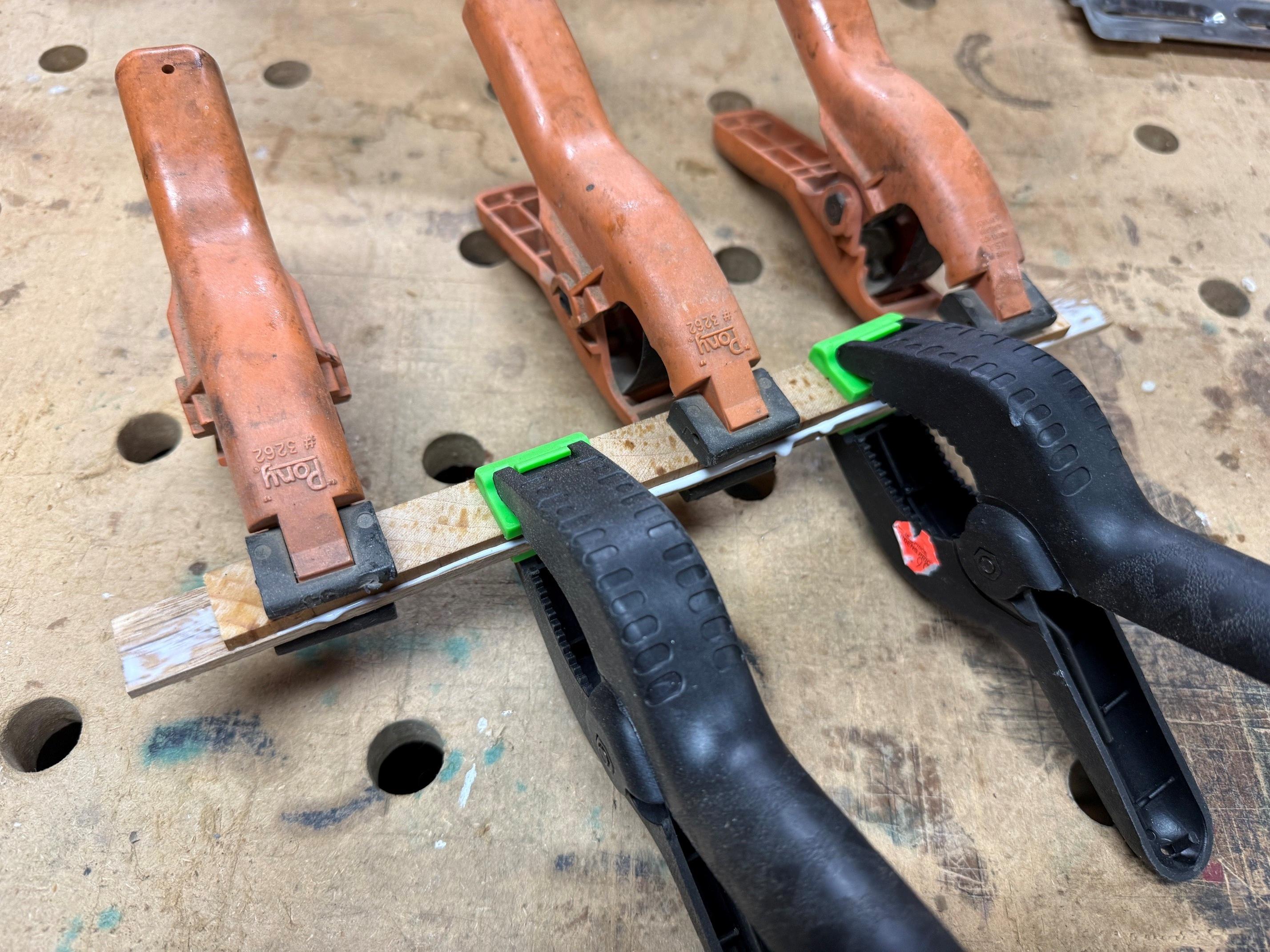 Hygrometer project - gluing the parts