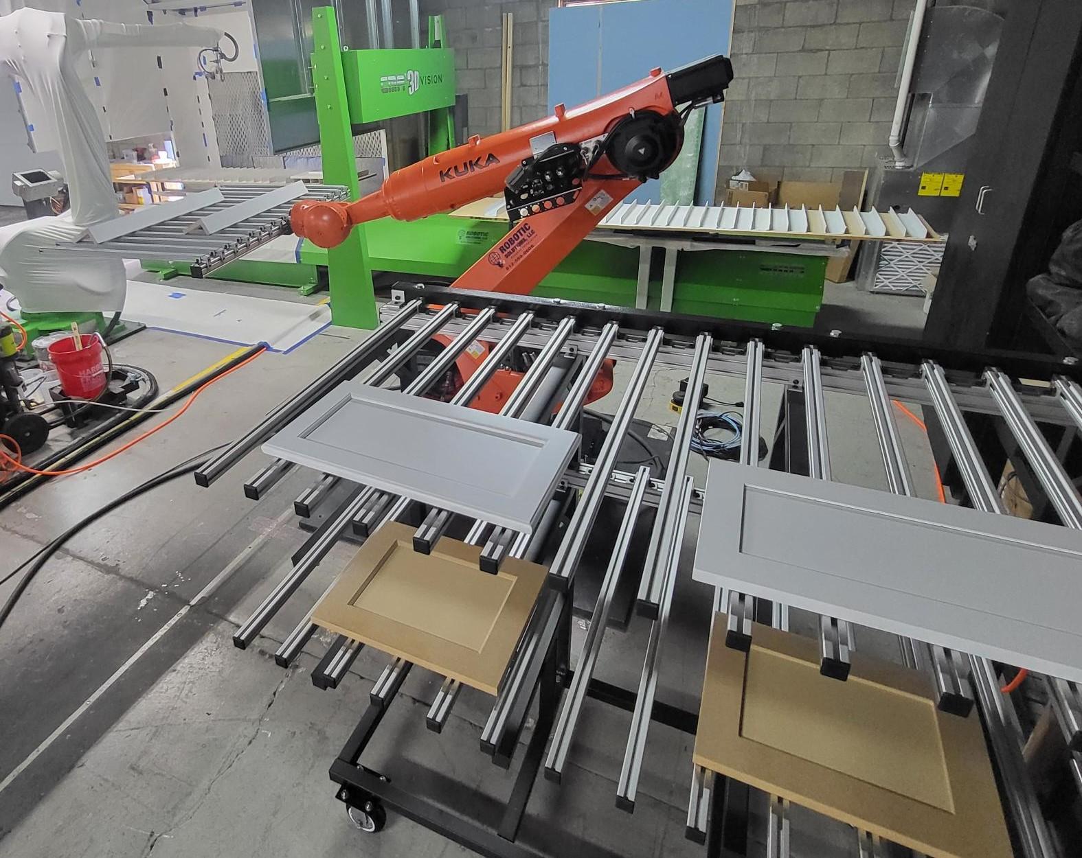 Robotic spray system