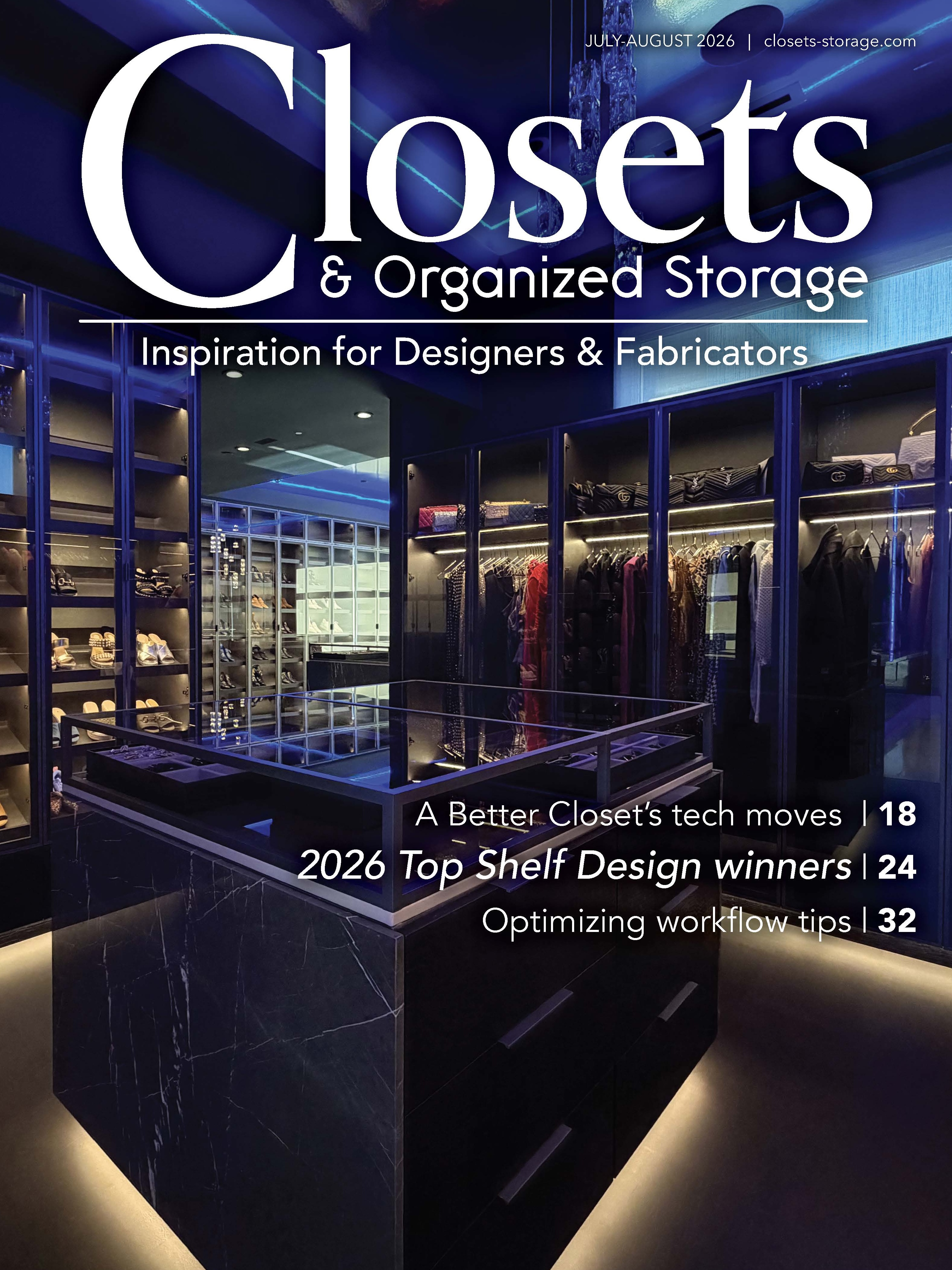Closets Organized Storage July August 2026 Woodworking Network 2607COSpg C1 