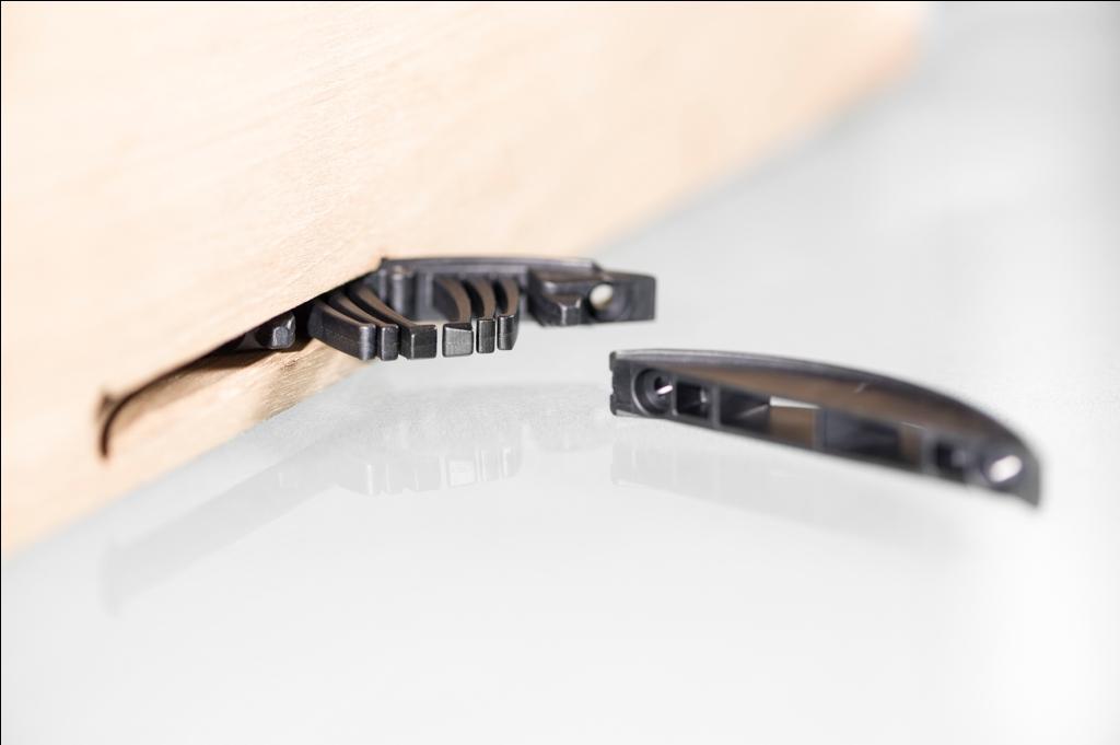 Locking Biscuit Connectors Do Away With Clamps in Glue Joints