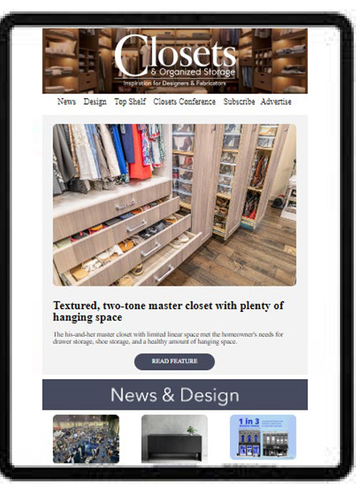 Closets & Organized Storage email thumbnail