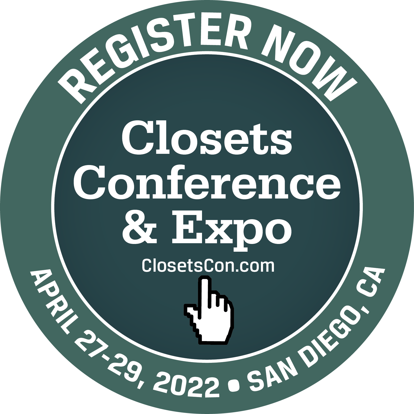 Closets reg button