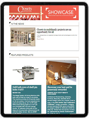 Closets Showcase Email
