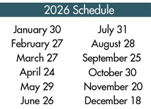 WWM Showcase Dates