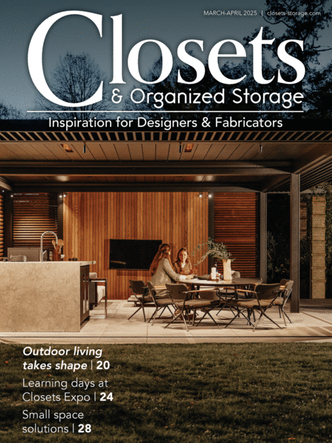 Closets & Organized Storage April 2025 Cover