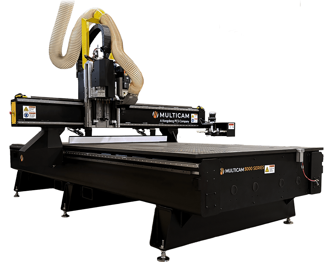 MultiCam showcases updated 5000 series CNC Router at IWF | Woodworking ...