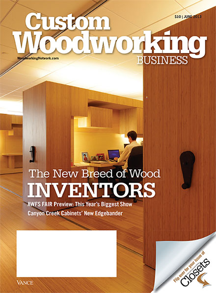 Custom Woodworking Business June 2013