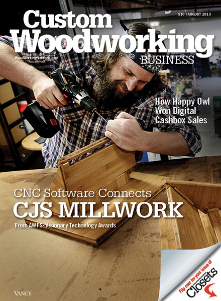 Custom Woodworking Business August 2013
