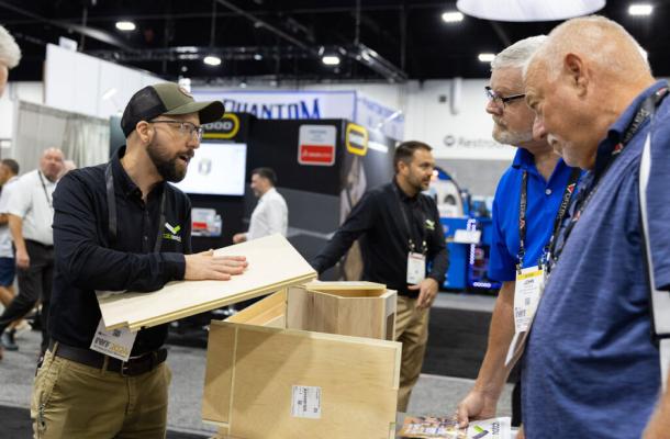 IWF booth visit