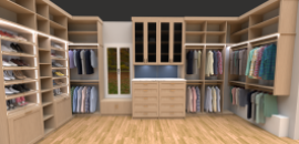 ClosetPro Software Closet Rendering
