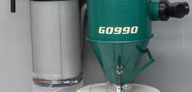 Grizzly wall-mount HEPA cyclone dust collector