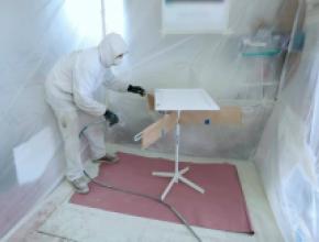 PaintLine collapsible spray booth