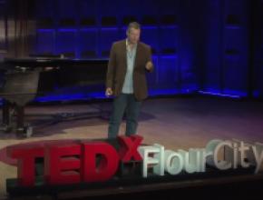 Scott Grove talking about craftsmanship at TEDx