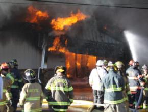 Woodworking shop fire
