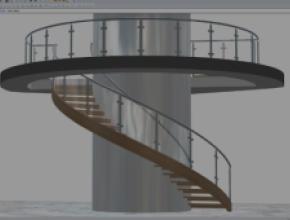 Staircon 3D rendering