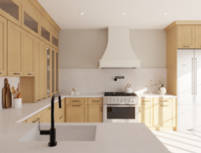 Fabuwood Fusion Timber kitchen