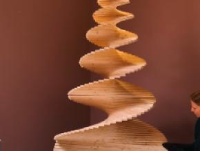 Christmas tree from scrap