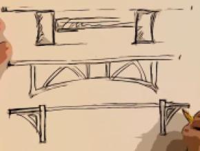 Scott Wunder sketches conference table