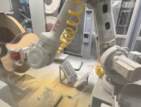 Robot buffing at Taylor Guitars