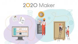 2020 Maker custom cabinet design and manufacturing software