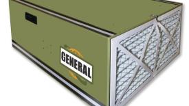 Ceiling filtration system