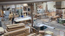 Traum Woodworking shop floor