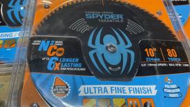 Spyder Tarantula saw blades