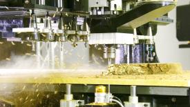 CNC Factory CNC router close-up