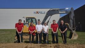 Hafele warehouse expansion groundbreaking