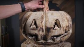 Preston Miller chainsaw Jack O'Lantern