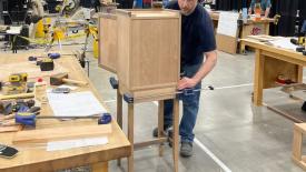 Derrick Penner Skills Canada 2023 Cabinetmaking Competition