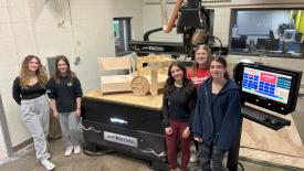 Kettle Moraine High School WCA woodworking