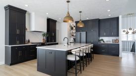 Showplace Cabinetry Black is Black kitchen