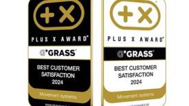 Grass wins Plus X Award for Customer Satisfaction
