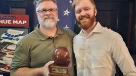 Mark Smith 2024 Wood Industry Association Educator of the Year Award Winner